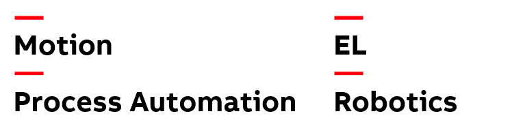 Motion, EL, Process Automation, Robotics